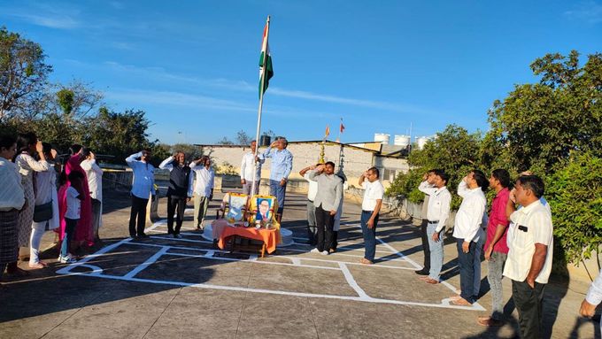 तालुक पंचायत; गणतंत्र दिवस ध्वजारोहण