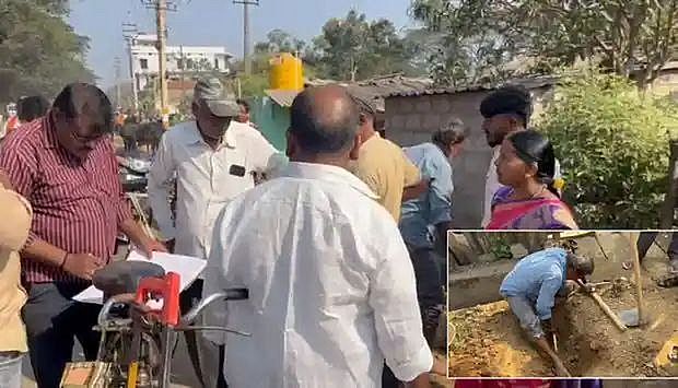 कर न चुकाने वालों को पानी कनेक्शन काटकर दी चेतावनी