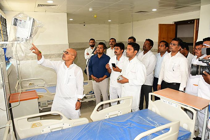 एक महीने में होगा सुपर स्पेशियलिटी अस्पताल का उद्घाटन