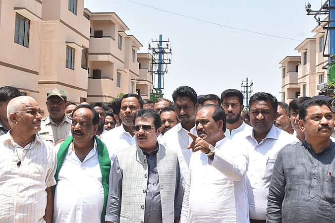 भाजपा ने गरीबों को एक भी घर नहीं दिया