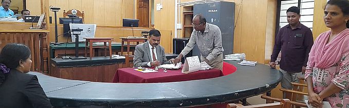राष्ट्रीय लोक अदालत में कुल 1.76 लाख मामलों का निपटारा