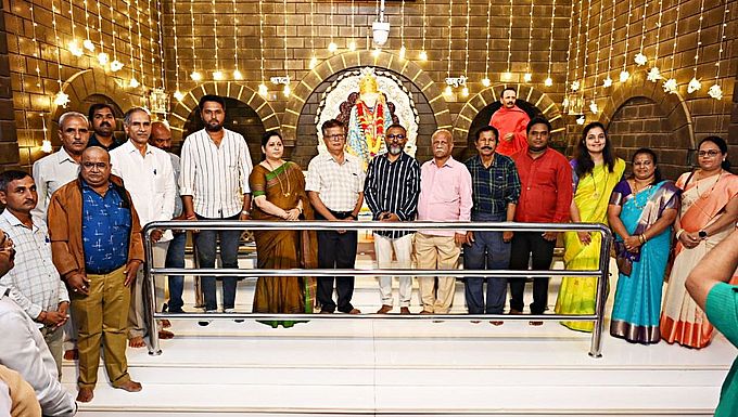 श्री साईं मंदिर के नए पदाधिकारियों का चयन