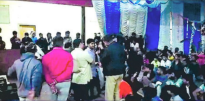 पुलिस सुपुर्दगी में गणेश प्रतिमा का विसर्जन, जांच के आदेश