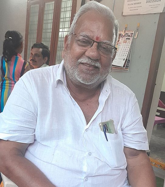 कामय्या बने प्रगति नगर वरिष्ठ नागरिक संघ के अध्यक्ष