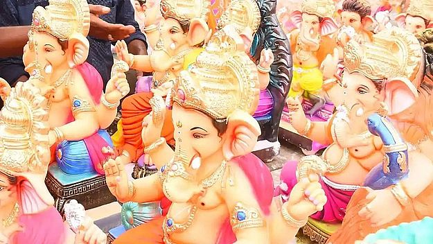 पीओपी गणेश मूर्तियों के विसर्जन पर रोक