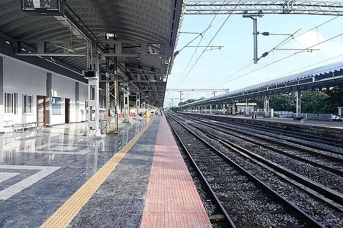 बंटवाल रेलवे स्टेशन का नवीनीकरण