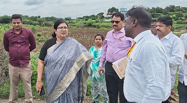 क्षेत्रीय आयुक्त जहीरा नसीम का दौरा
