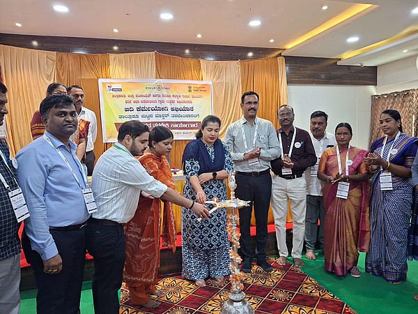 आदि कर्मयोगी अभियान के तहत तीन दिवसीय कार्यशाला