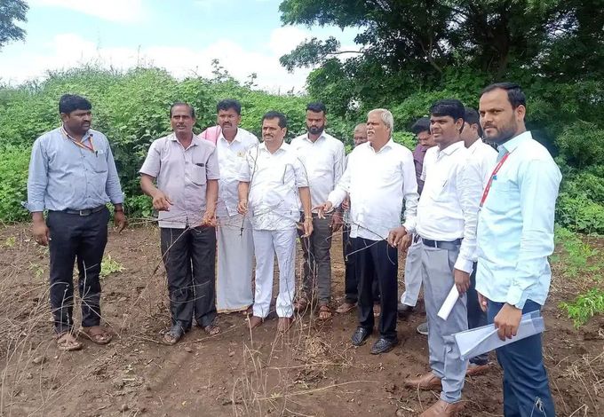 अतिवृष्टि से फसल नुकसान