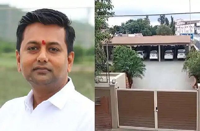 कांग्रेस विधायक के.सी. वीरेन्द्र पप्पी के घर पर ईडी की फिर छापेमारी