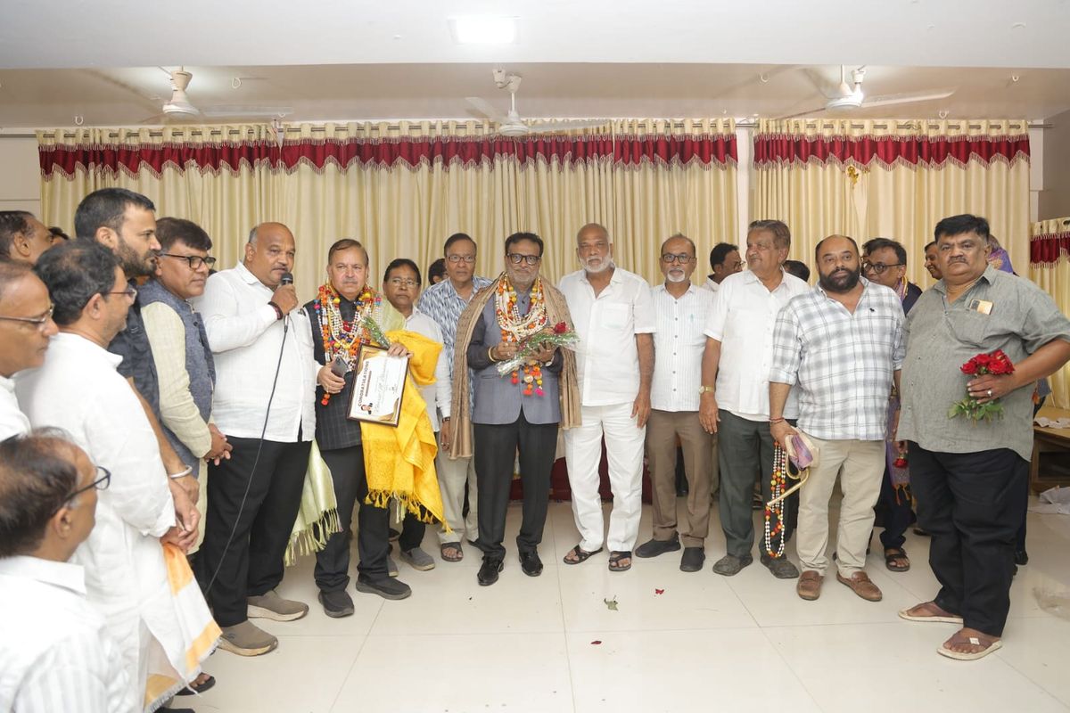 गदग जैन समाज ने भवरलाल सी. जेन टीम का किया सम्मान