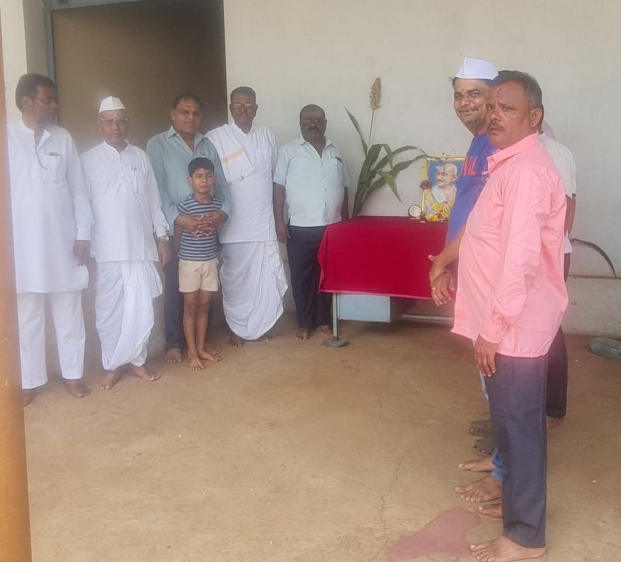 महात्मा गांधी जयंती मनाई