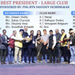 शेट्टी और भंसाली के नेतृत्व में रोटरी क्लब ऑफ हुब्बल्ली मिडटाउन को 15 पुरस्कार