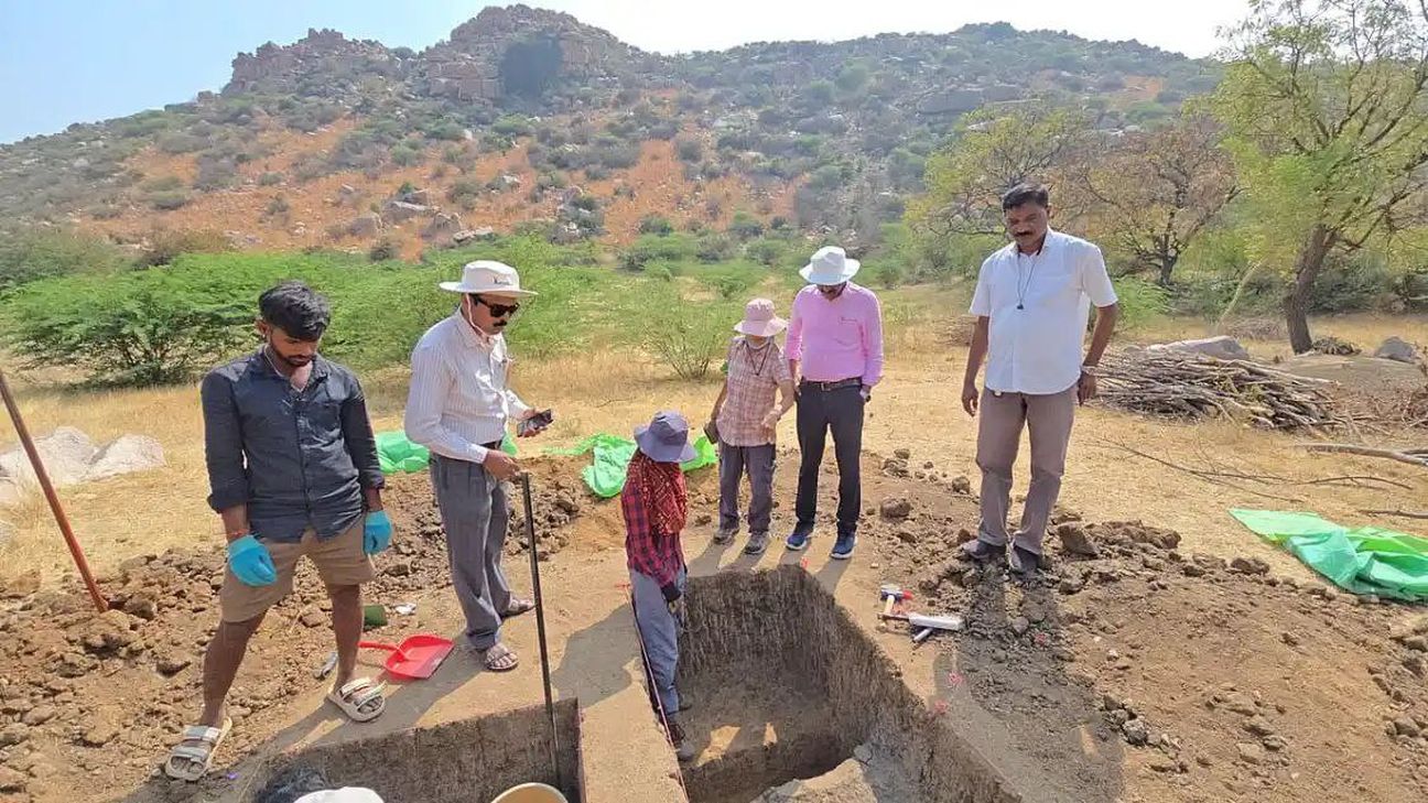 तेक्कलकोटे में पांच हजार वर्ष पुराना मानव कंकाल मिला