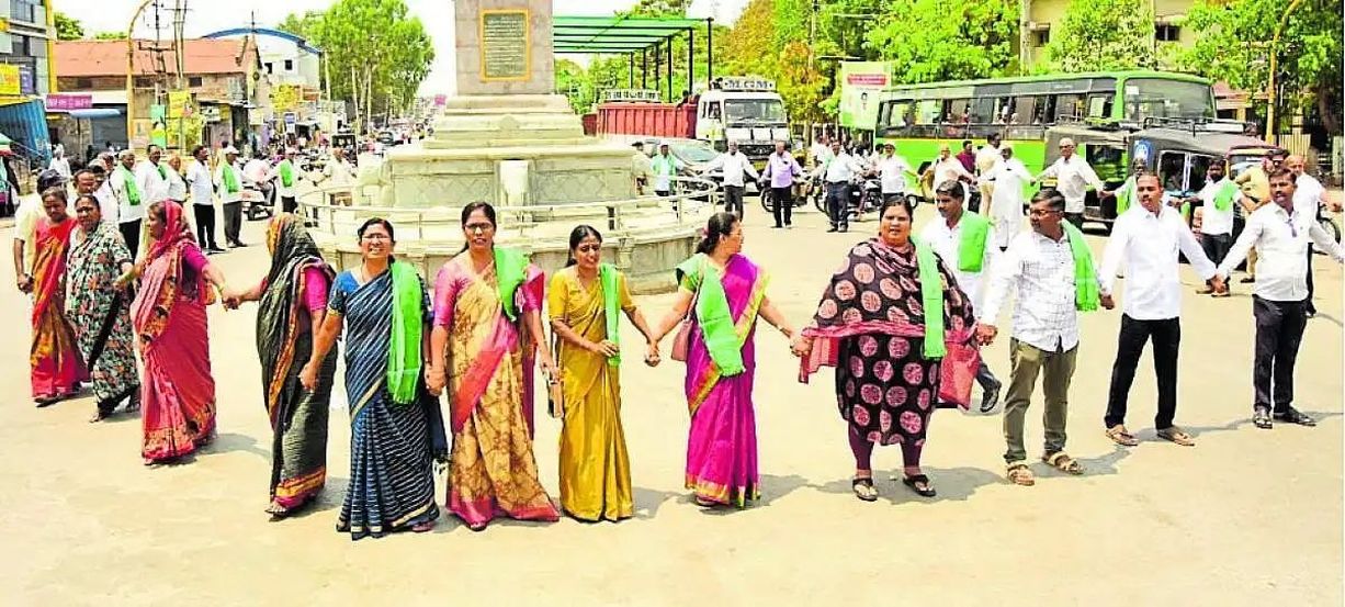 कोप्पल में 150 दिन से जारी पर्यावरण आंदोलन तेज