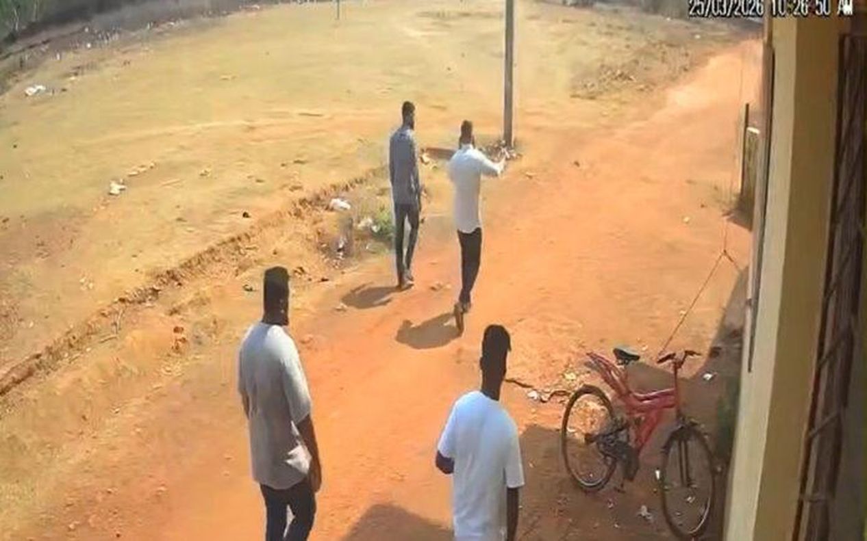 कांग्रेस नेता पर जानलेवा हमला, सीसीटीवी में कैद हमलावर