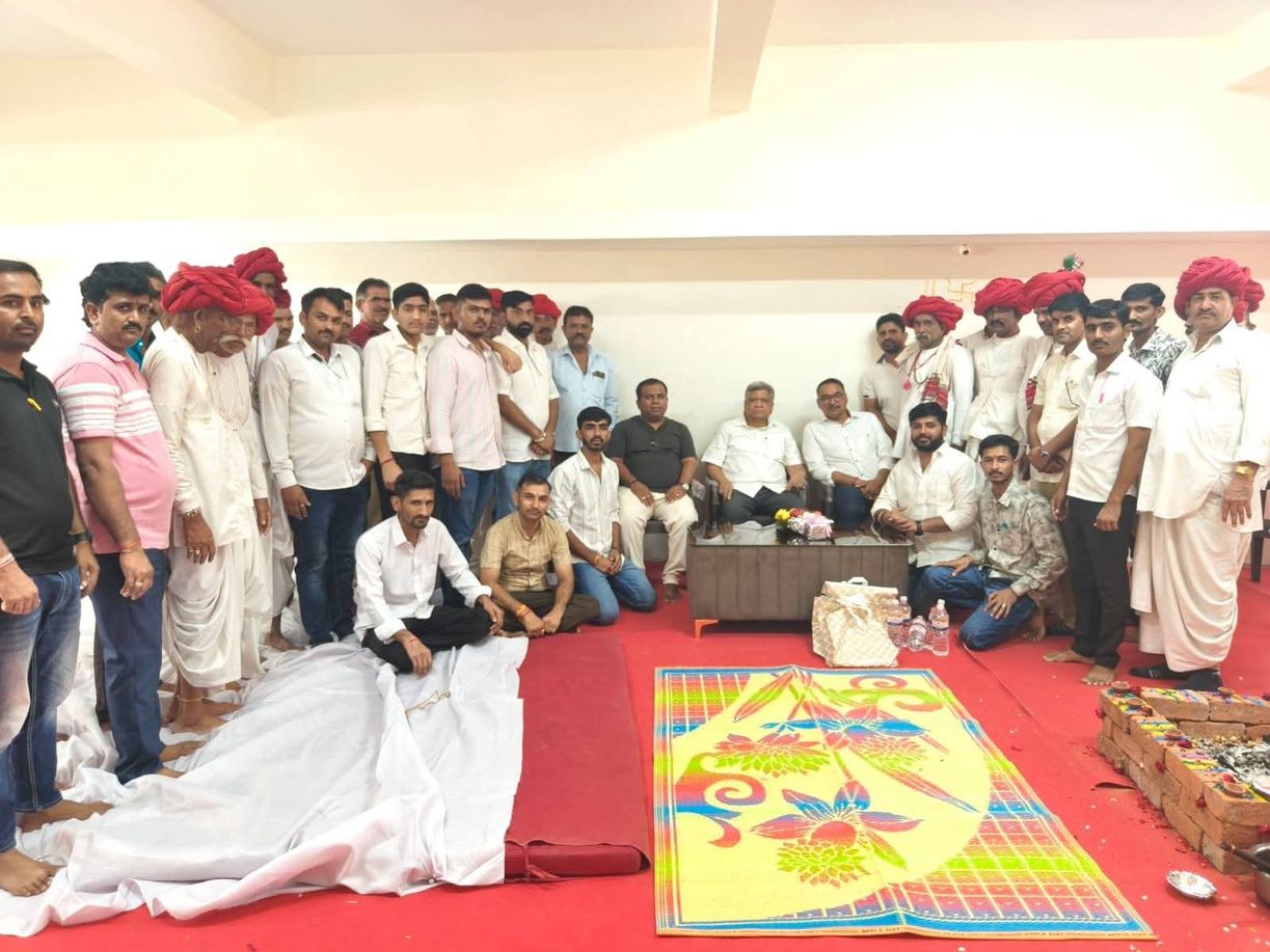 देवासी समाज के कार्यक्रम में शामिल हुए जगदीश शेट्टर