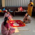 रंगोली प्रतियोगिता में महिलाओं ने बिखेरी प्रतिभा की अनूठी छटा