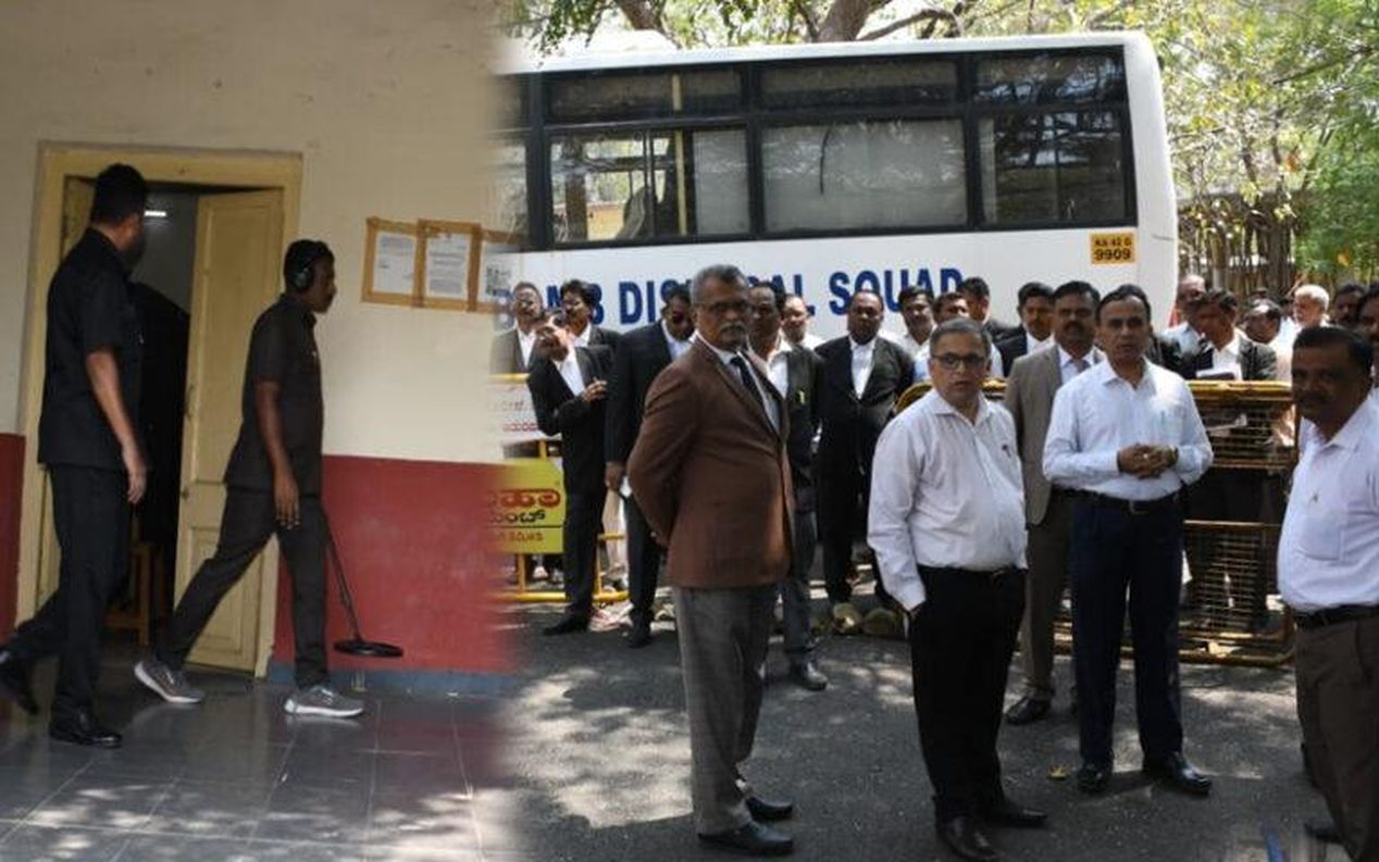 कलबुर्गी जिला न्यायालय में बम की फर्जी धमकी