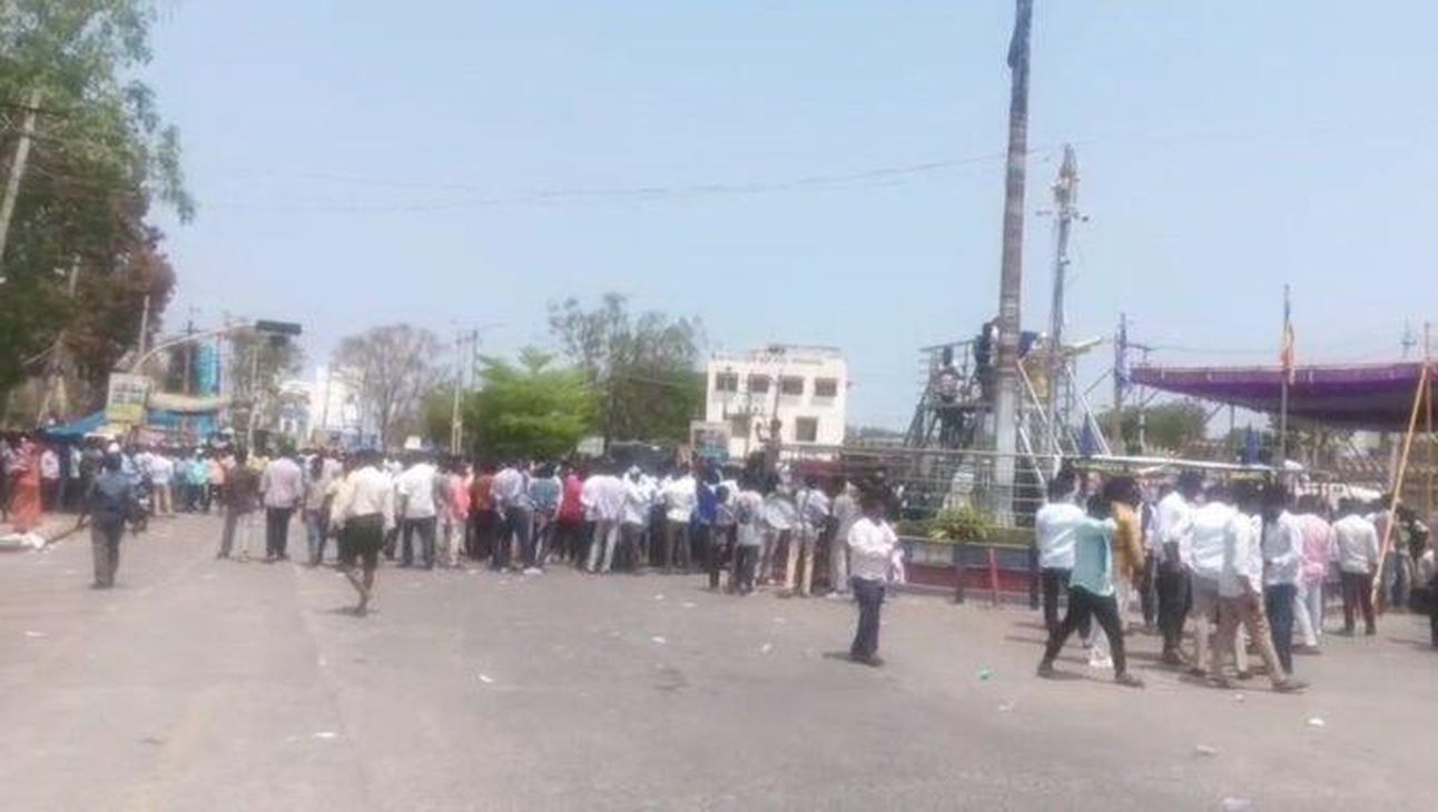 आंतरिक आरक्षण की मांग पर रायचूर बंद को भारी समर्थन