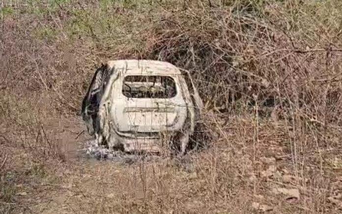 जली कार में मिला पूर्व विधायक के पुत्र का शव, हत्या की आशंका गहराई