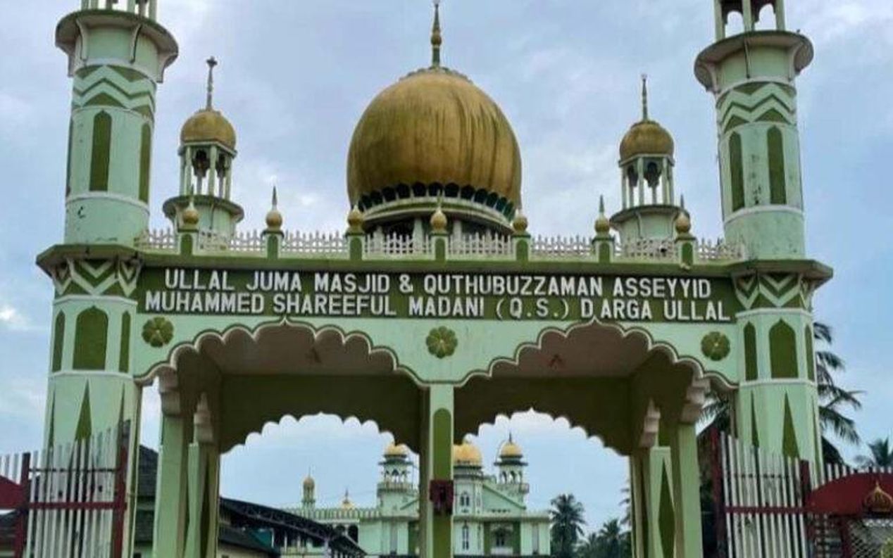 उल्लाल में मस्जिद के बाहर बम धमकी