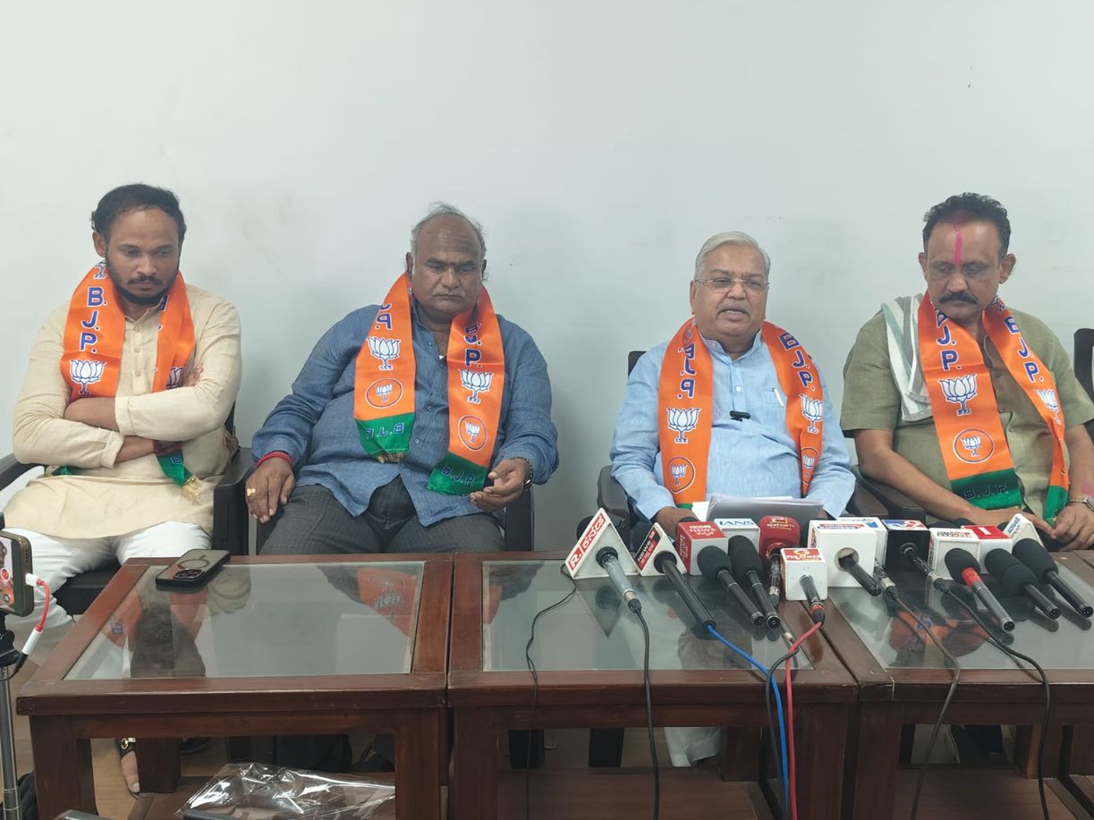 आरक्षण मुद्दे पर भाजपा का कांग्रेस सरकार पर प्रहार