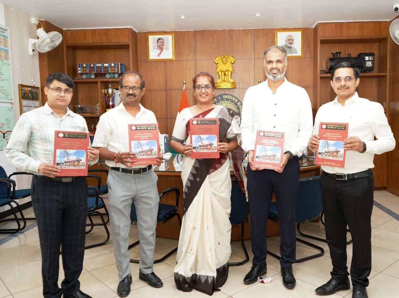 हुब्बल्ली रेल मंडल में ‘आपदा प्रबंधन योजना-2026’ जारी