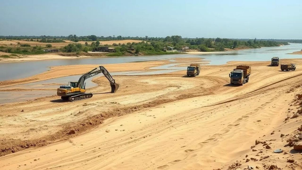 रेत माफिया का कहर: नदियां उजड़ीं