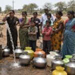 बसवनगंगूर गांव में गहराया पानी संकट