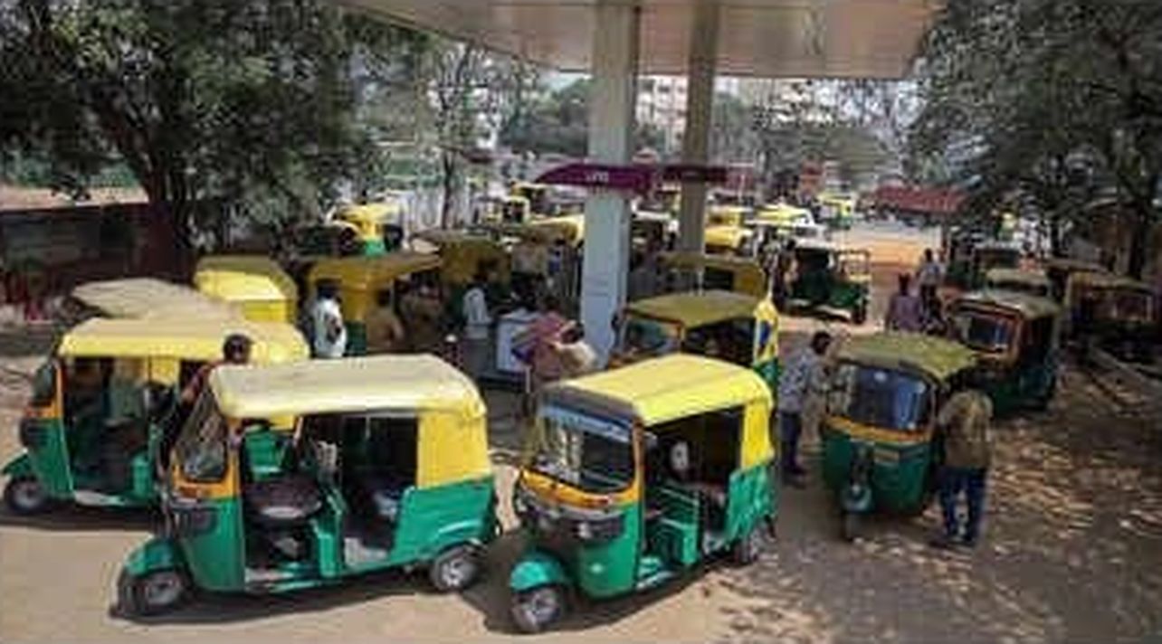 एलपीजी संकट से मेंगलूरु, मैसूरु, हासन में ऑटो सेवा ठप