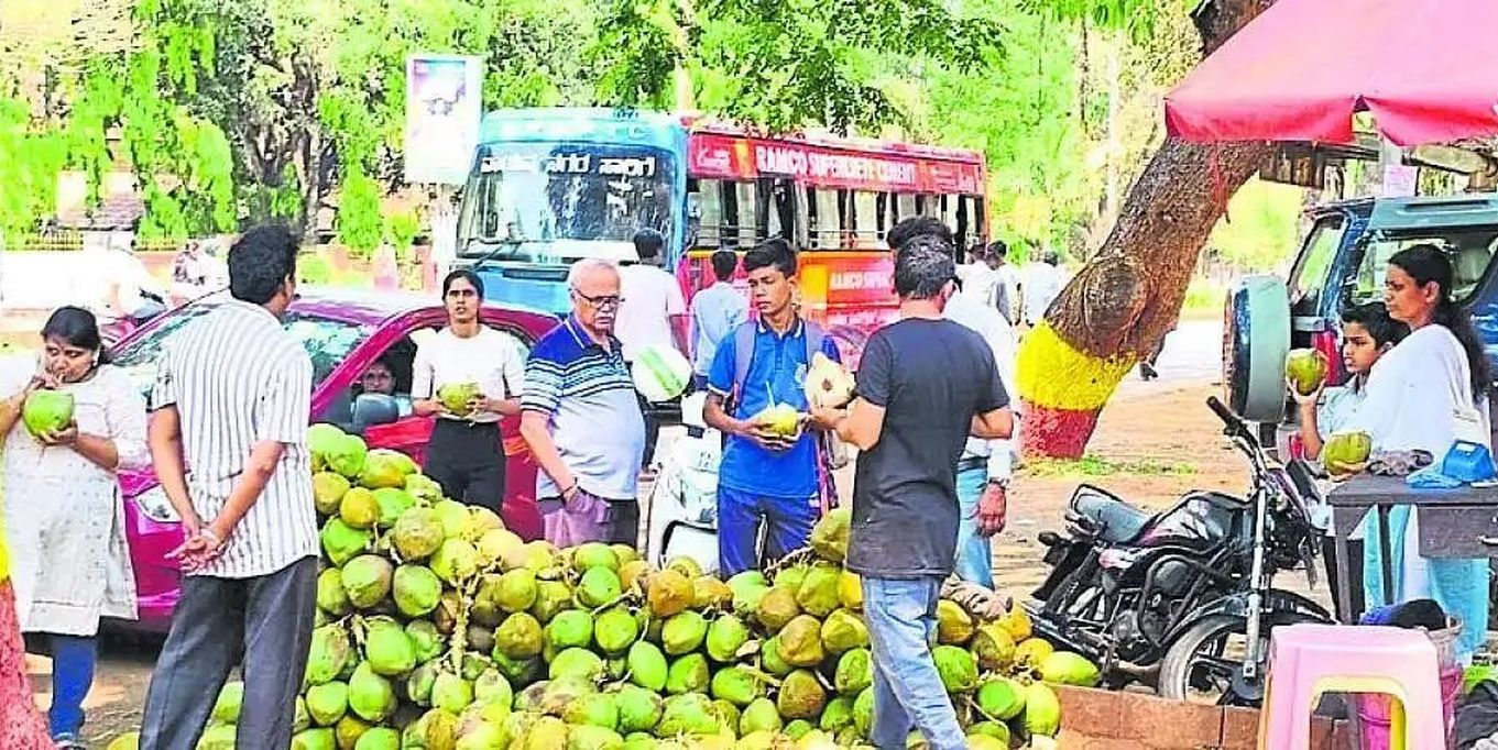 धारवाड़ में बढ़ती गर्मी से जनजीवन प्रभावित