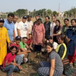 52 पौधे रोपकर दिया पर्यावरण संरक्षण का संदेश