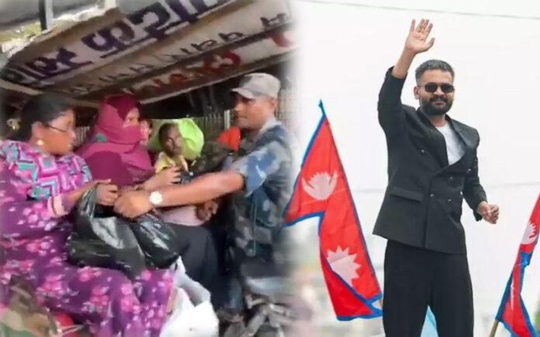 बीरगंज में उग्र प्रदर्शन