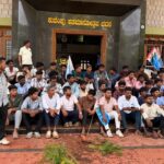 कुवेम्पु विश्वविद्यालय में छात्रों का उग्र प्रदर्शन