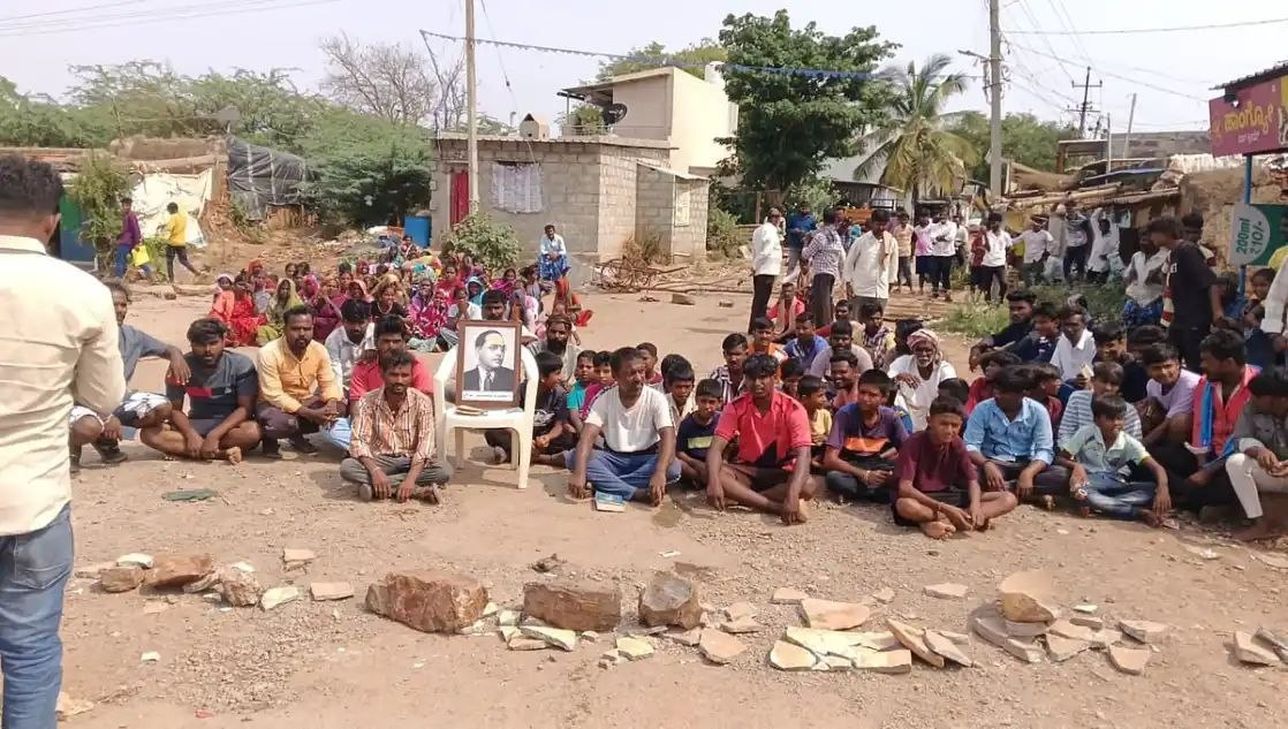 करंट लगने से बालक की मौत पर ग्रामीणों का हंगामा