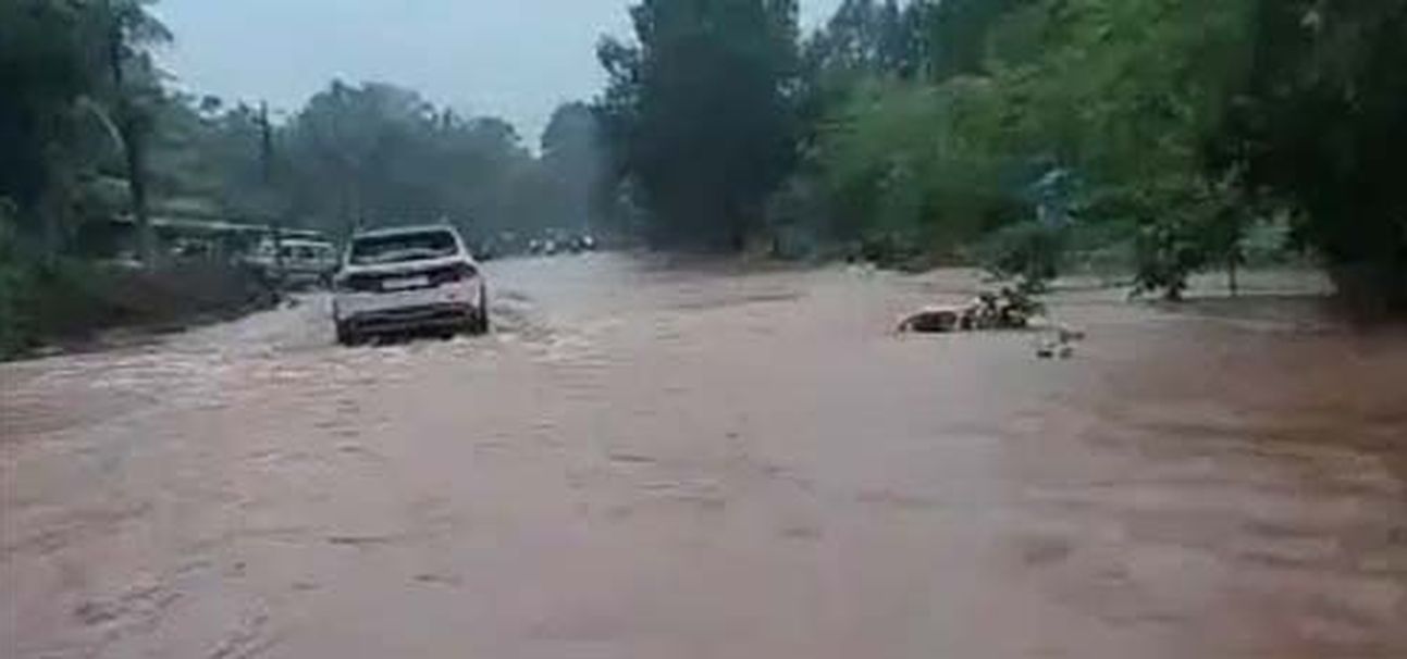 उत्तर कन्नड़ में मूसलाधार बारिश से जनजीवन प्रभावित