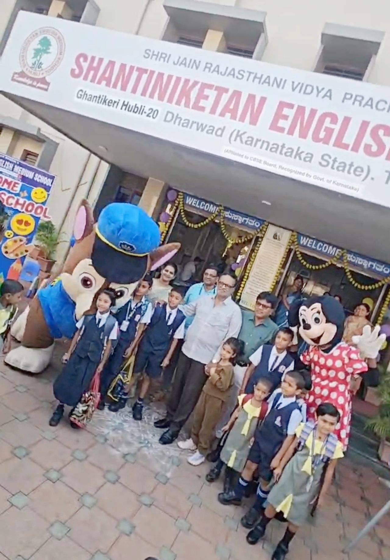 शांतिनिकेतन विद्यालय में नए शैक्षणिक सत्र का उत्साहपूर्ण शुभारंभ