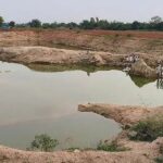 खदान के पानी में डूबने से महिला और दो बच्चियों की मौत