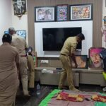 जिलेभर में राउडी शीटरोंं के घरों पर पुलिस का विशेष अभियान
