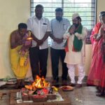 अच्छी बारिश की कामना को लेकर किसानों ने किया इंद्र होम
