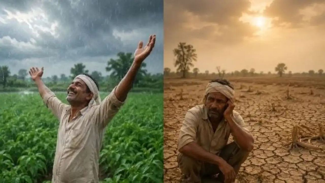 मानसून की मार: कहीं बाढ़, कहीं सूखा