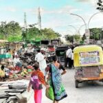 राजमार्ग पर बाजार, हर मंगलवार जाम