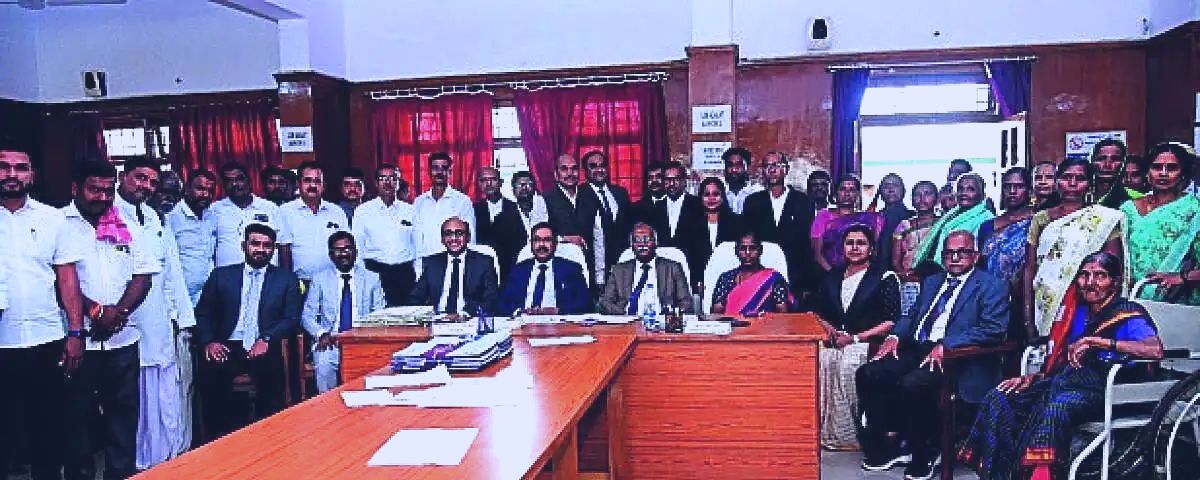 राष्ट्रीय लोक अदालत में 366 मामलों का निपटारा