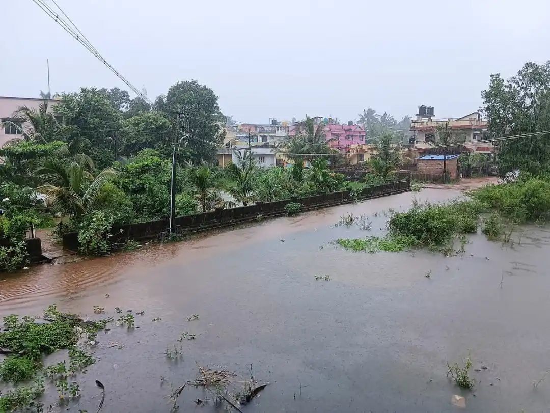 बेलगावी में सबसे अधिक 100 मिमी बारिश