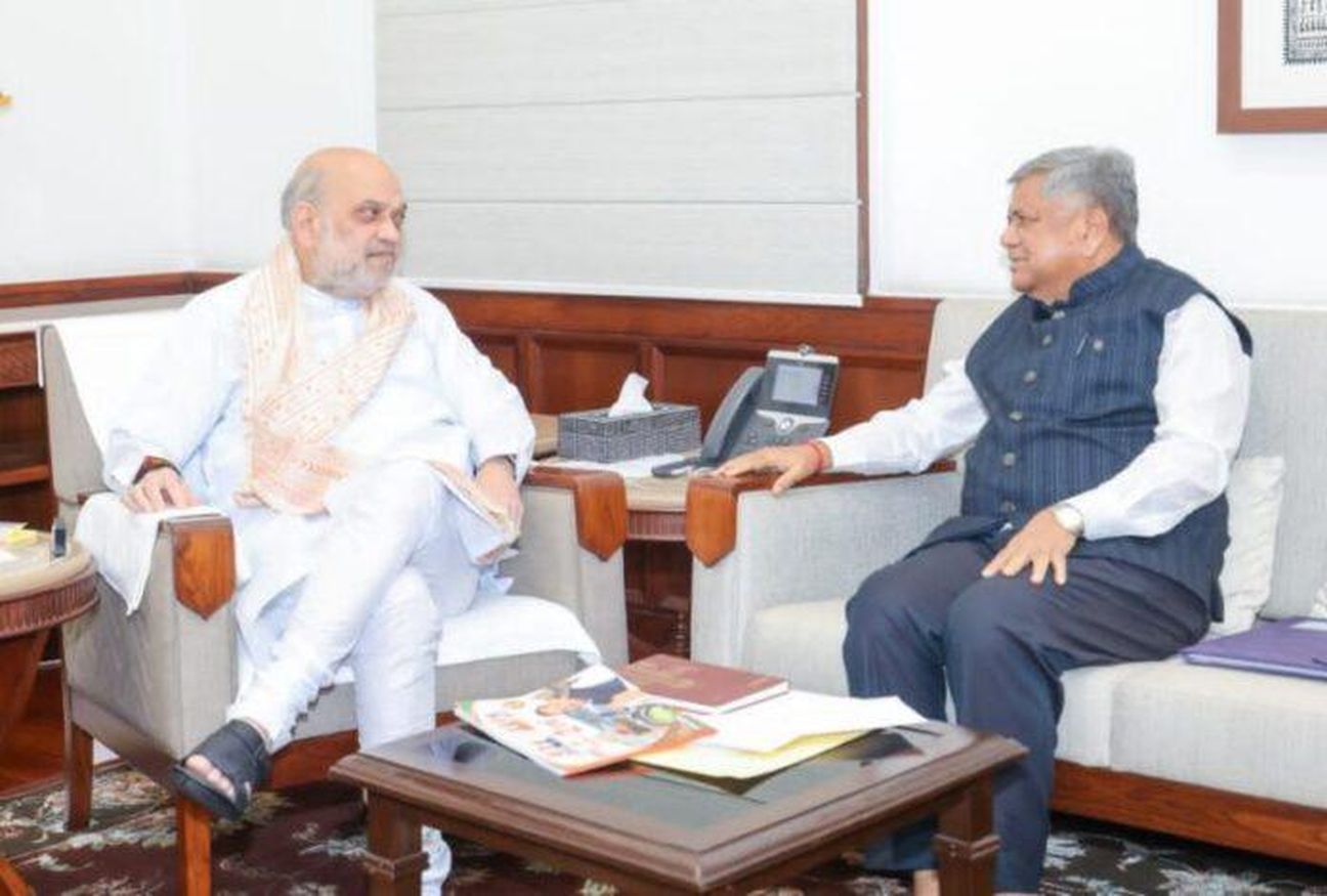अमित शाह से शिष्टाचार भेंट, कोई विशेष राजनीतिक चर्चा नहीं: जगदीश शेट्टर