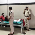 दादी के हत्यारोपी पोते के पैर में गोली मारकर गिरफ्तार