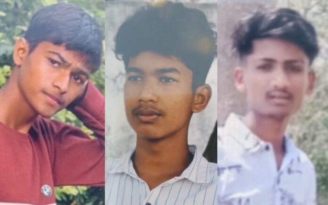 खड़े वाहन से टकराई बाइक, तीन की मौत