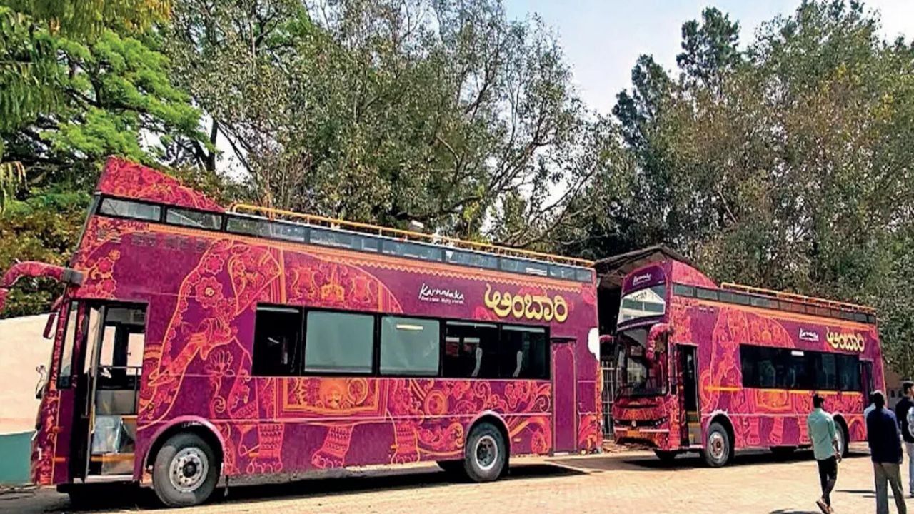 गदग पर्यटन को झटका, अंबारी डबल-डेकर सेवा बंद
