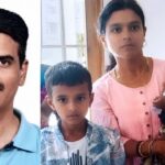 दावणगेरे में दंपती समेत दो बच्चे लापता